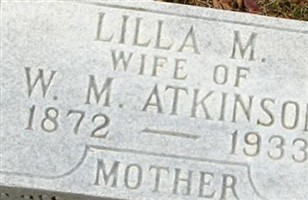 Lilla M. Atkinson Lilla M. Atkinson
