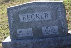 Lillian Ansell Becker Lillian Ansell Becker