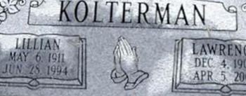 Lillian Arp Kolterman