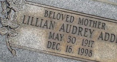 Lillian Audrey Addis