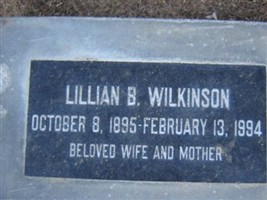 Lillian B. Wilkinson Lillian B. Wilkinson