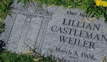 Lillian Castleman Weiler Lillian Castleman Weiler