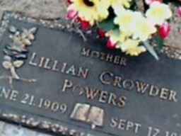 Lillian Crowder Powers Lillian Crowder Powers