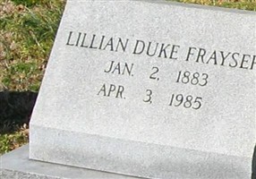 Lillian Duke Frayser