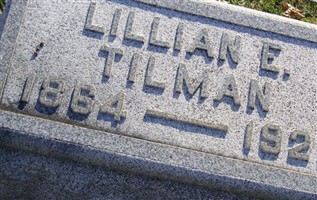 Lillian E Tilman Lillian E Tilman