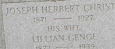 Lillian Genge Christie