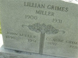 Lillian Grimes Miller