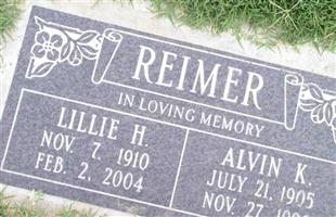 Lillian Helen "Lillie" Geis Reimer