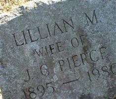 Lillian M Pierce