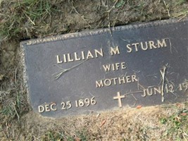 Lillian M Walburg Sturm Lillian M Walburg Sturm