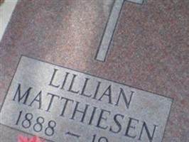 Lillian Matthiesen