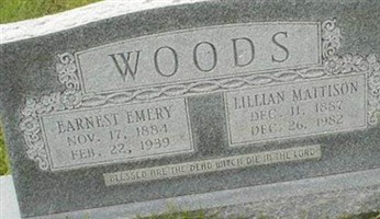 Lillian Mattison Woods
