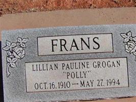 Lillian Pauline "Polly" Grogan Frans