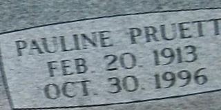 Lillian Pauline Pruett Deviney Lillian Pauline Pruett Deviney