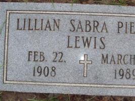 Lillian Sabra Pierce Lewis