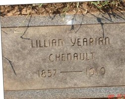Lillian Sophronia Yearian Chenault Lillian Sophronia Yearian Chenault