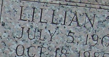 Lillian T Thacker Lillian T Thacker