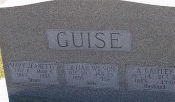 Lillian Wilson Guise