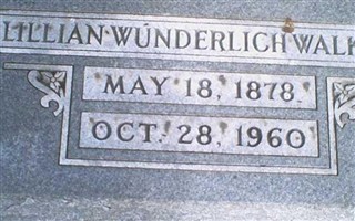Lillian Wunderlich Walker