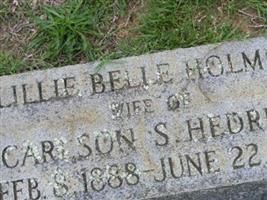 Lillie Belle Holmes Hedrick