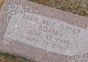 Lillie Belle Turner Adams