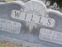 Lillie Carter Wills