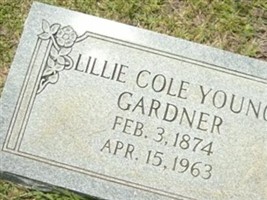 Lillie Cole Young Gardner Lillie Cole Young Gardner