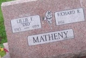 Lillie E Matheny