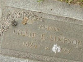 Lillie E Simpson Lillie E Simpson