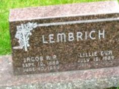 Lillie Eva Probst Lembrich