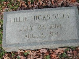 Lillie Hicks Riley