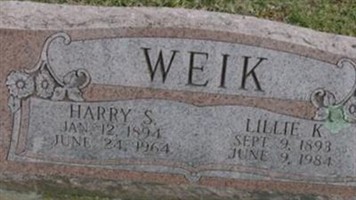 Lillie K Copenhaver Weik Lillie K Copenhaver Weik