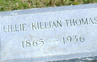 Lillie Killian Thomas Lillie Killian Thomas