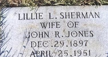 Lillie L. Sherman Jones