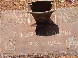 Lillie M Cooper