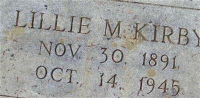 Lillie M. Kirby