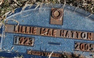 Lillie Mae Cryer Hatton Lillie Mae Cryer Hatton