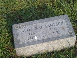 Lillie Mae Sampson Lillie Mae Sampson