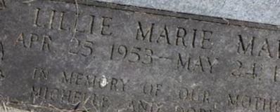 Lillie Marie Main