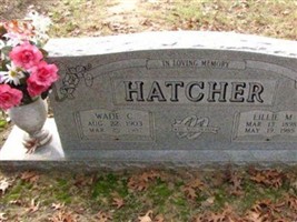 Lillie Maude Cox Hatcher Lillie Maude Cox Hatcher