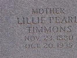 Lillie Pearl Timmons