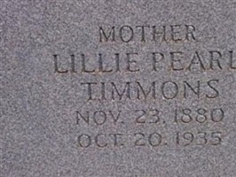 Lillie Pearl Timmons