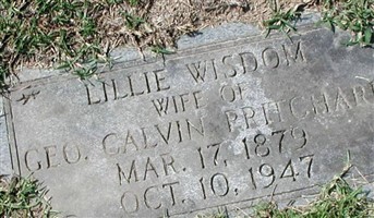 Lillie Wisdom Pritchard