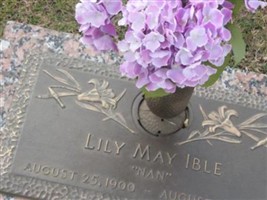 Lily May "Nan" Ible Lily May "Nan" Ible