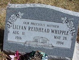Lilyan Reidhead Whipple Lilyan Reidhead Whipple