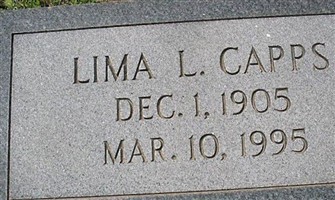 Lima L. Myers Capps Lima L. Myers Capps
