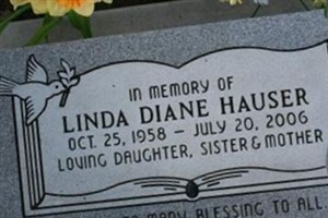 Linda Diane Hauser Linda Diane Hauser