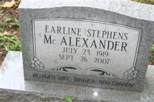 Linda Earline Stephens McAlexander Linda Earline Stephens McAlexander