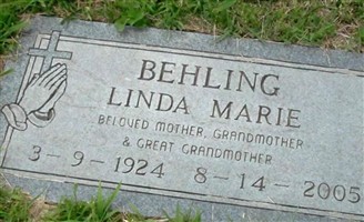 Linda Marie Behling Linda Marie Behling
