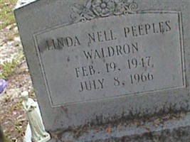 Linda Nell Peeples Waldron Linda Nell Peeples Waldron